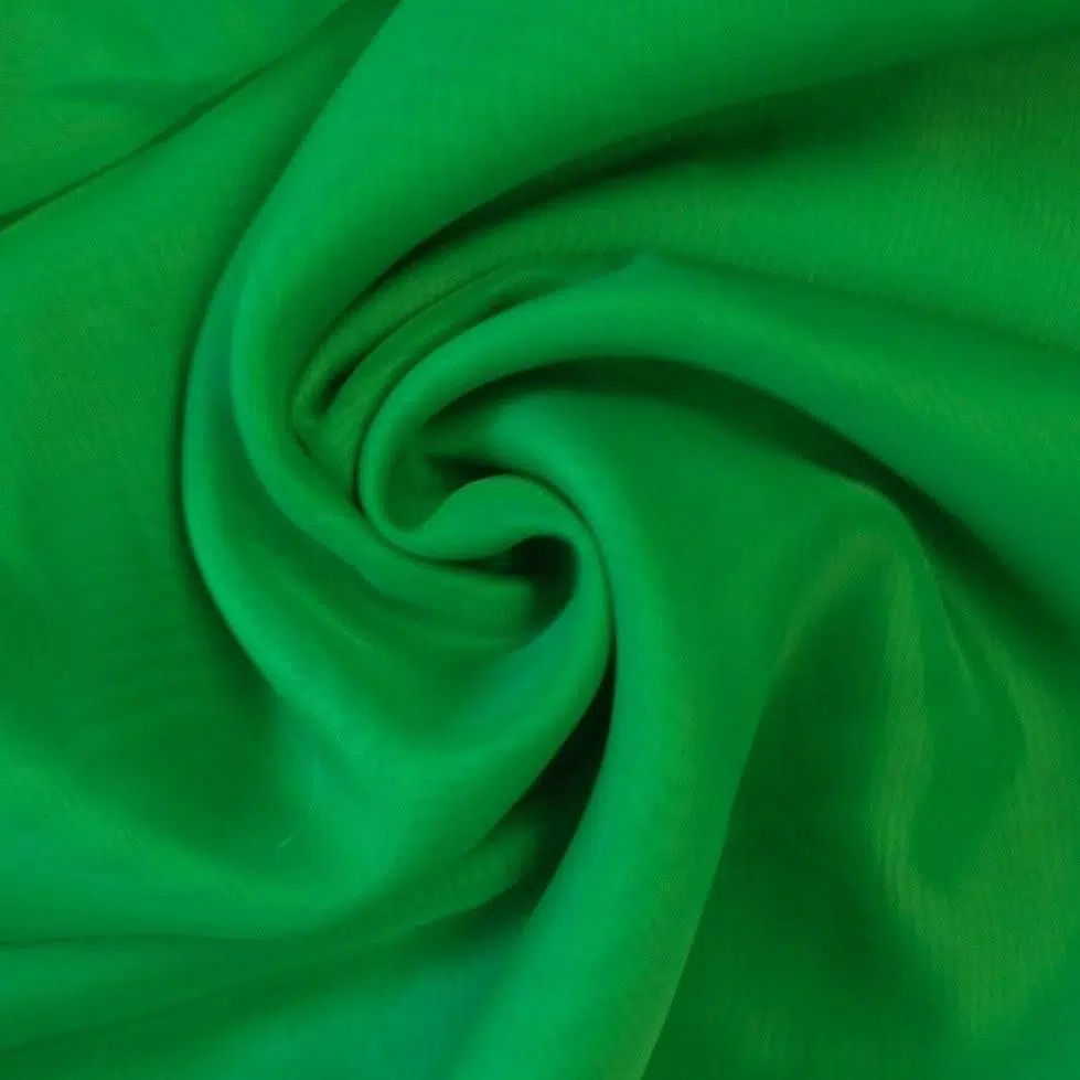 Kelly Green sheer voile backdrop panel - drape