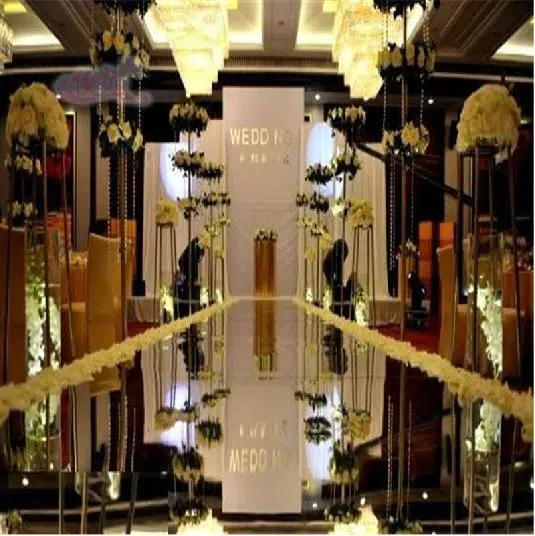 Gold/Silver Mirror Aisle Runner - Image 3