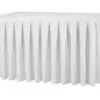 Pleated Table Skirt