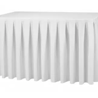 Pleated Table Skirt
