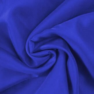 Royal Blue sheer voile backdrop panel - drape