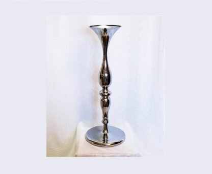 Silver Metal Trumpet Stand 1