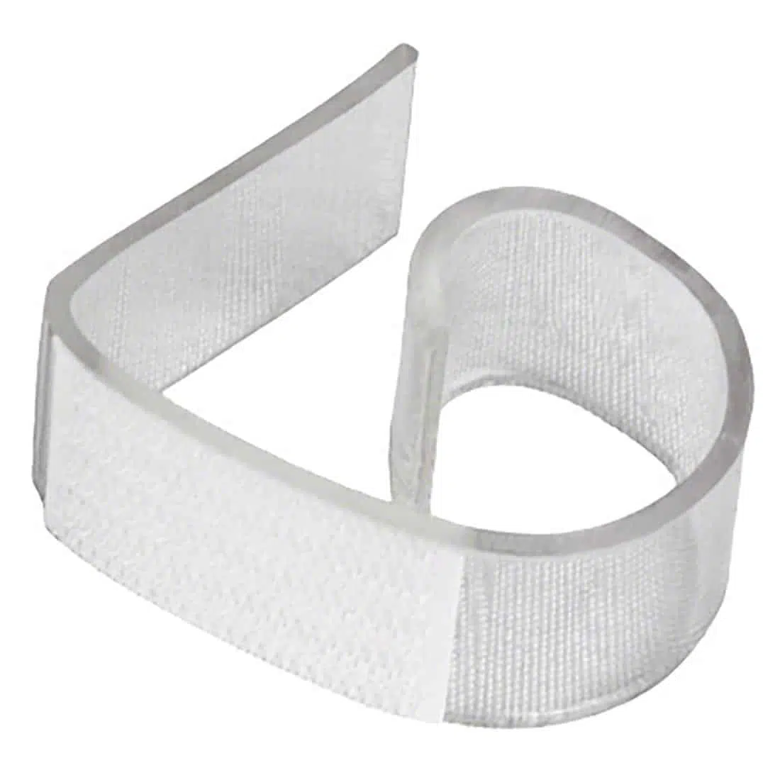 5cm Clear Plastic Skirt Clips