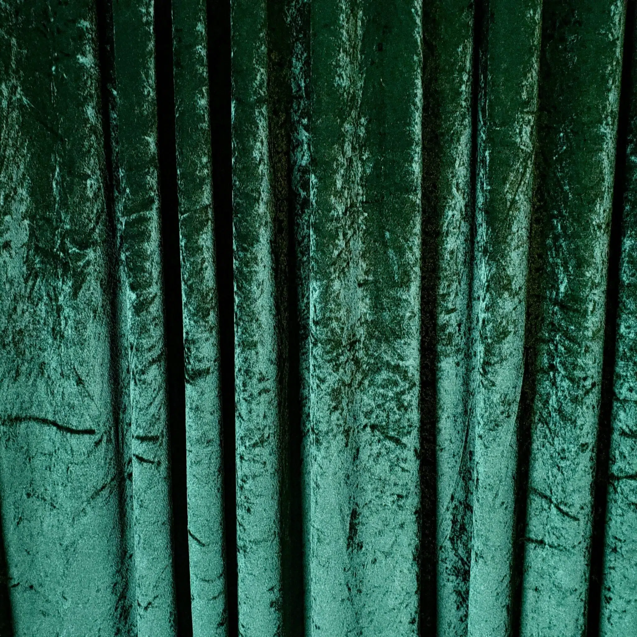 Emerald Green Velvet Drape