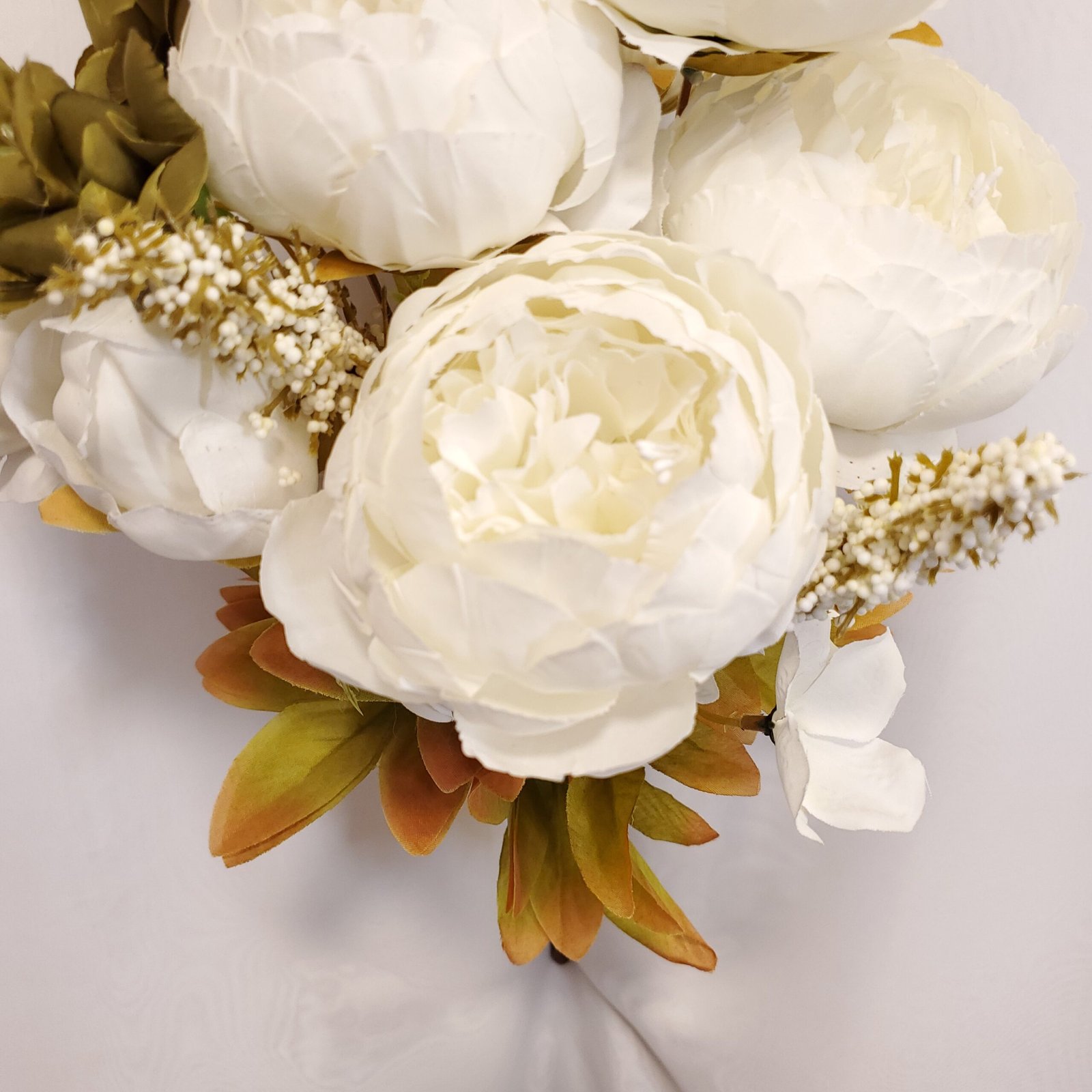 Ivory Silk Peony Bunch Calgary Event Wholesale