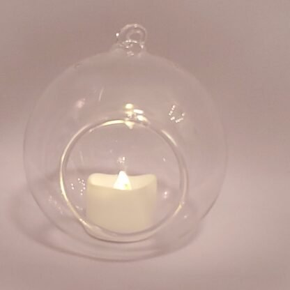 Clear Hanging Glass Ball (Terrarium) 1