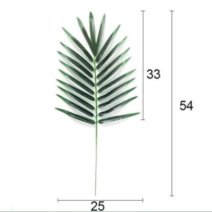 54cm Small Green Palm Leaf - Image 2