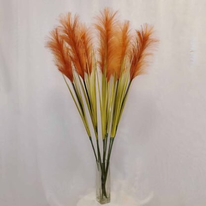 Artificial Rust Pampas Grass (1)