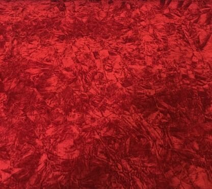 18ft. Red Crushed Velvet Backdrop (Drape) 1