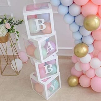 Foldable box letters