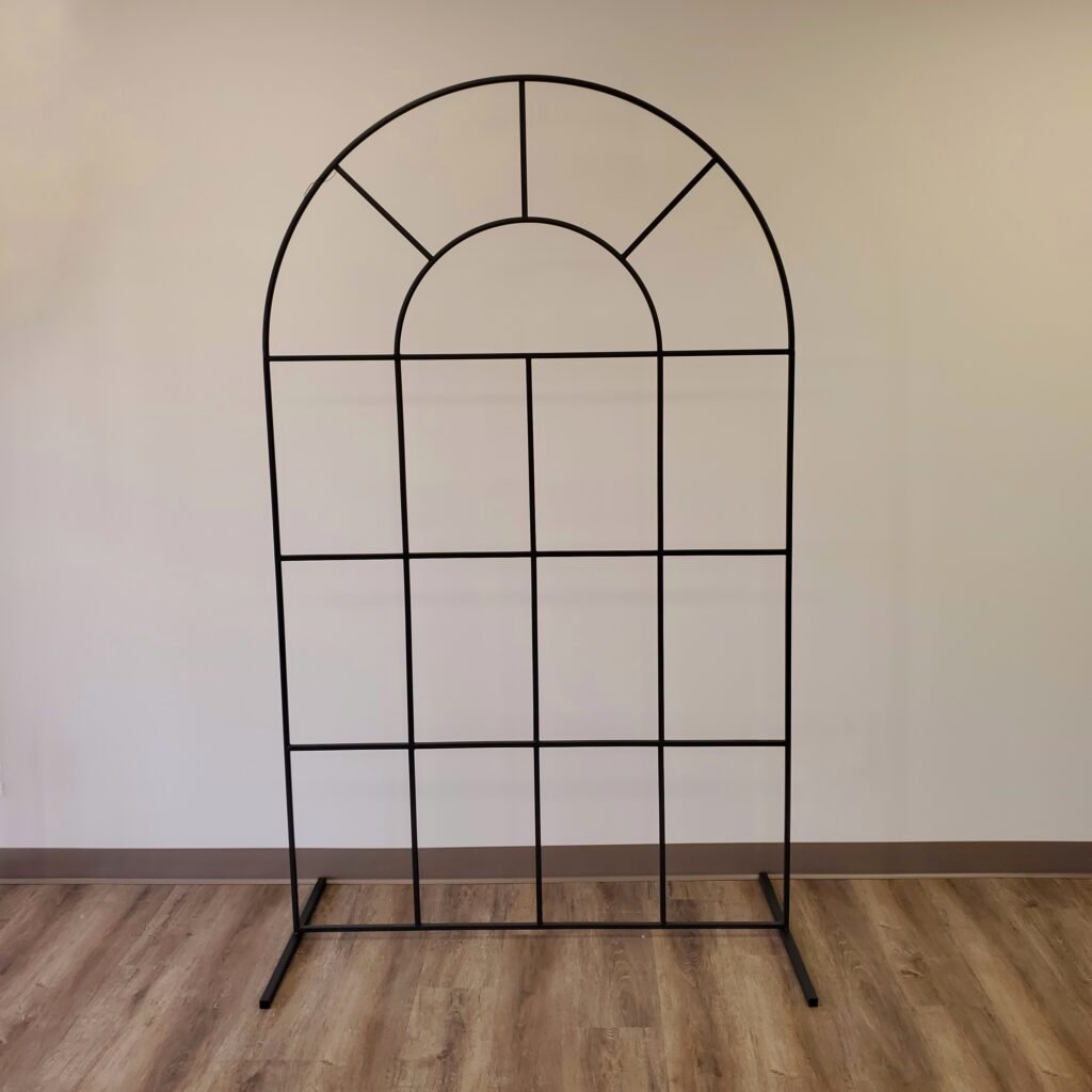 Black Window Panel Calgary Event Wholesale Wedding And Event Decor