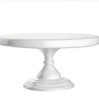 White China Cake Plate