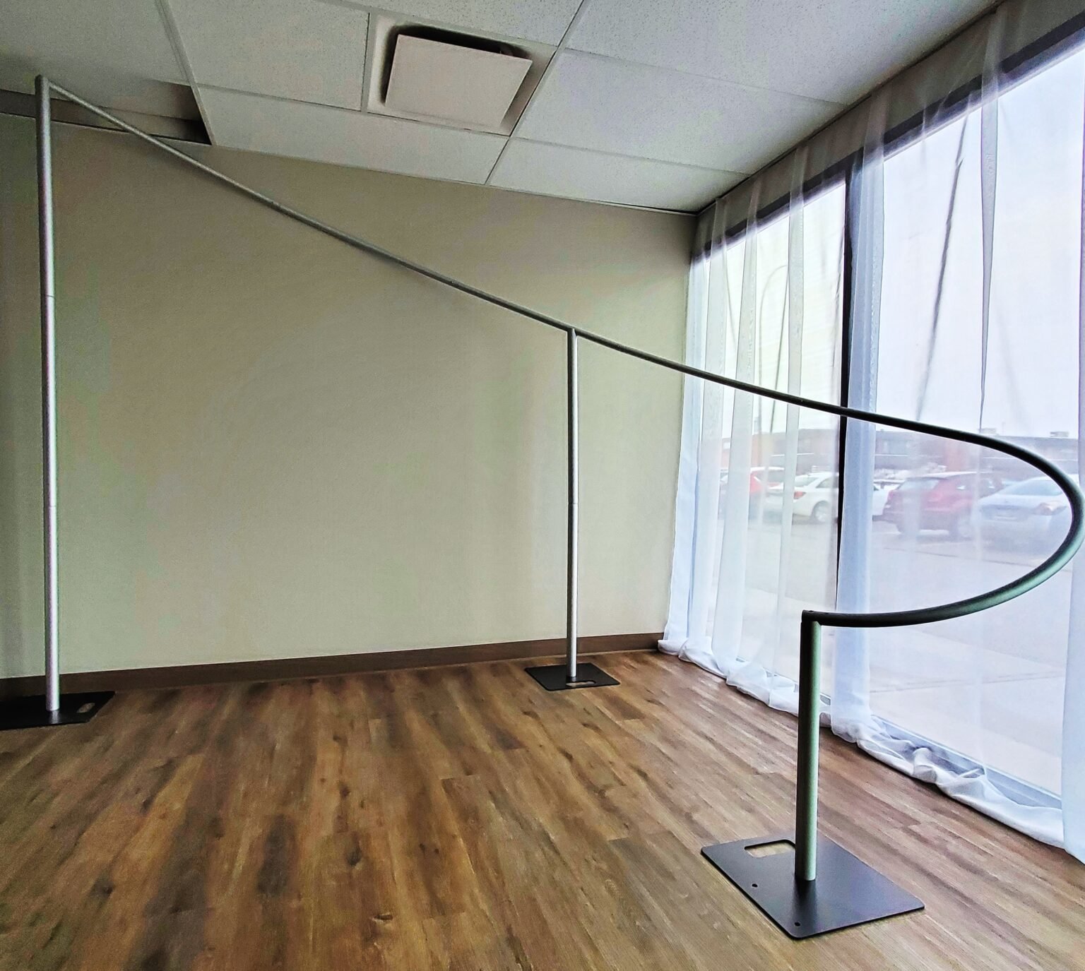 12' Curved Aluminum Backdrop Kit Calgary Event Wholesale Wedding And