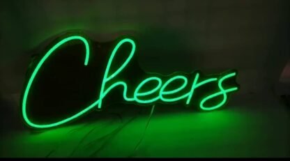 LED Neon Sign - Cheers RGB 1