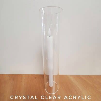 Clear Acrylic Candle Shade for 5 Tier Stands 2