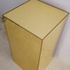 Gold mirror rectangular cake table