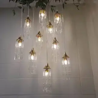 Hanging Crystal Lights