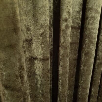 18ft. Moss Green Crushed Velvet Backdrop (Drape) 1