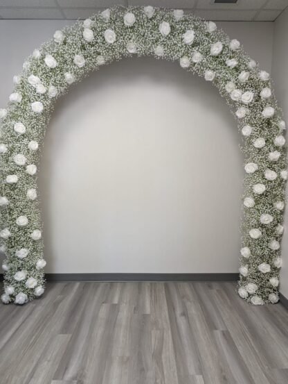 Babies Breath Garland and Arch