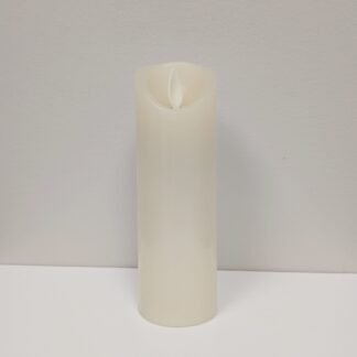 pillar candle ivory