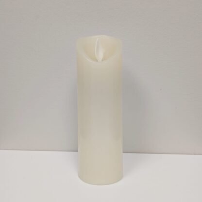 pillar candle ivory