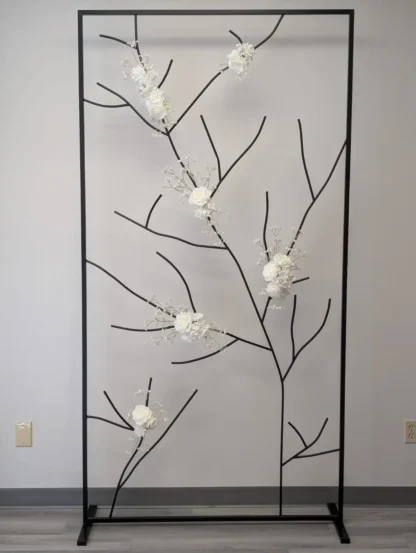 Black Tree Screen | Calgary Event Wholesale Wedding And Event Decor