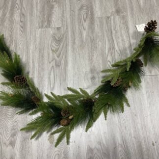 mixed pine garland