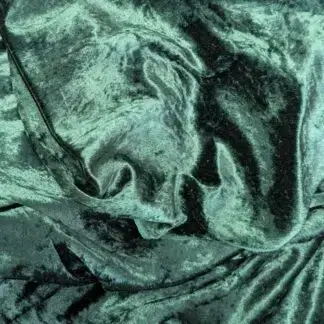 Emerald Crushed Velvet Table Runner