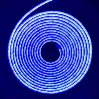 5m Blue Silicone Ribbon Light
