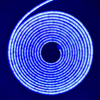 5m Blue Silicone Ribbon Light