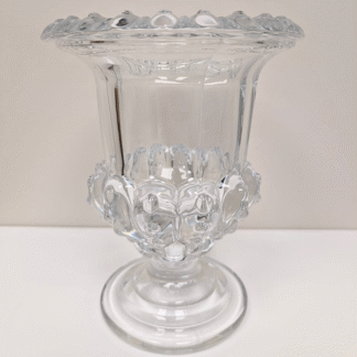 20cm Clear Glass Bella Vase 6/case