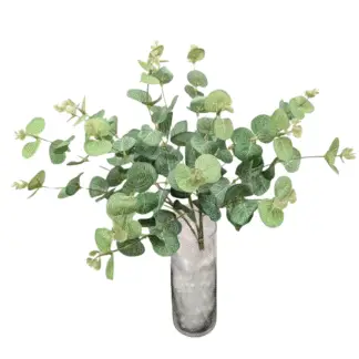 Economy Green Silk Baby Eucalyptus Bunch