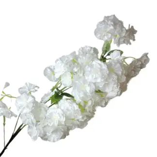 White Cherry Blossom Branch - 5pk