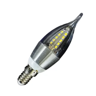 Silver Accent Replacement LED Bulb - Cool White