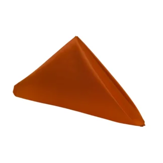 20" Orange Lamour Napkin 10/PK