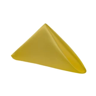 20" Yellow Lamour Napkin 10/PK