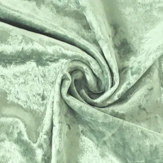 12ft. Sage Green Crushed Velvet Drape