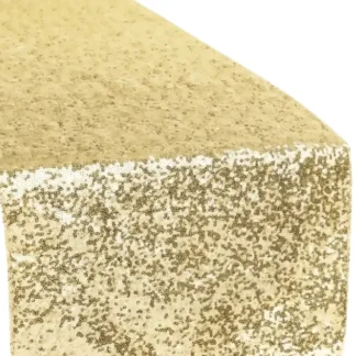 Champagne Sequin Table Runner