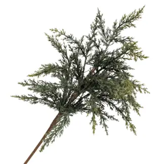 45cm Green Cedar Branch