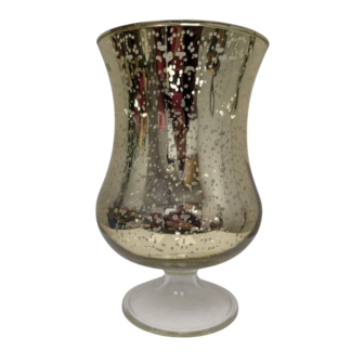Gold Mercury Hurricane Vase 4/cs.