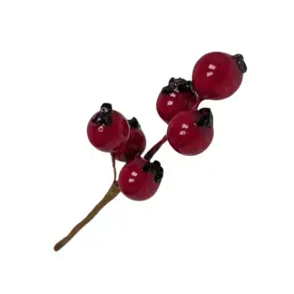 9cm Red Berry Pick