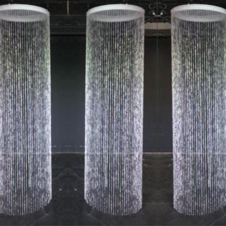 Large Hanging Acrylic Crystal Tower