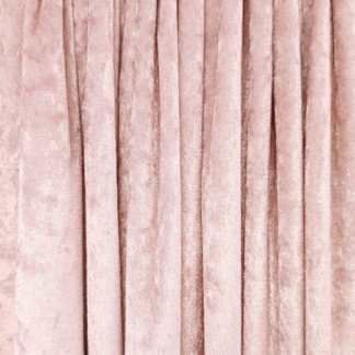 18ft. Blush Pink Crushed Velvet Drape