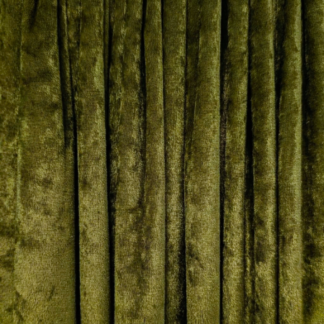 12ft. Moss Green Crushed Velvet Drape