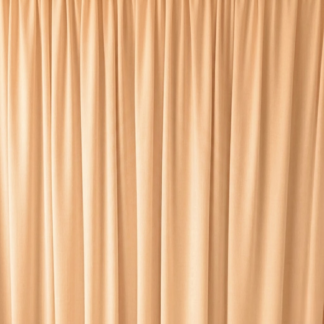 18ft. Peach ITY Stretch Drape
