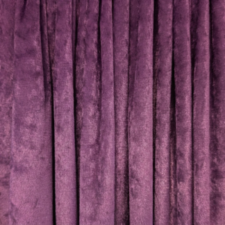 12ft. Dark Purple Crushed Velvet Drape