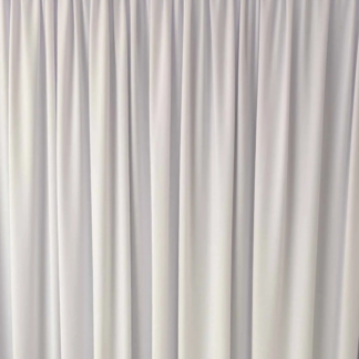 18ft. White ITY Stretch Drape