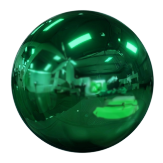 60cm Green Mirror Ball