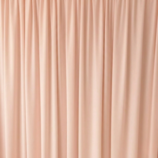 12ft. Peach ITY Stretch Drape