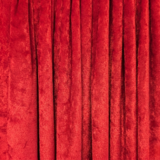 18ft. Red Crushed Velvet Drape